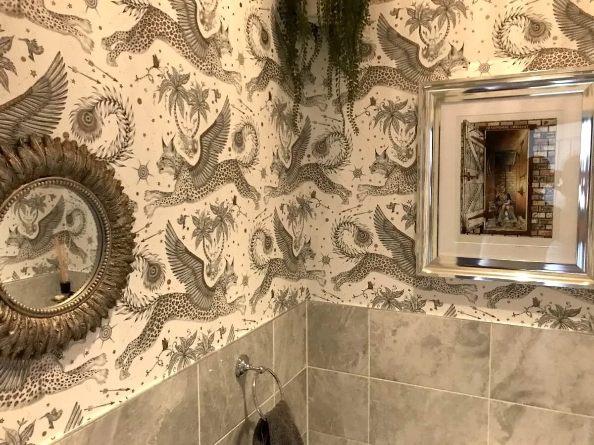 Bathroom decorating work in Newcastle by Tulip Decor