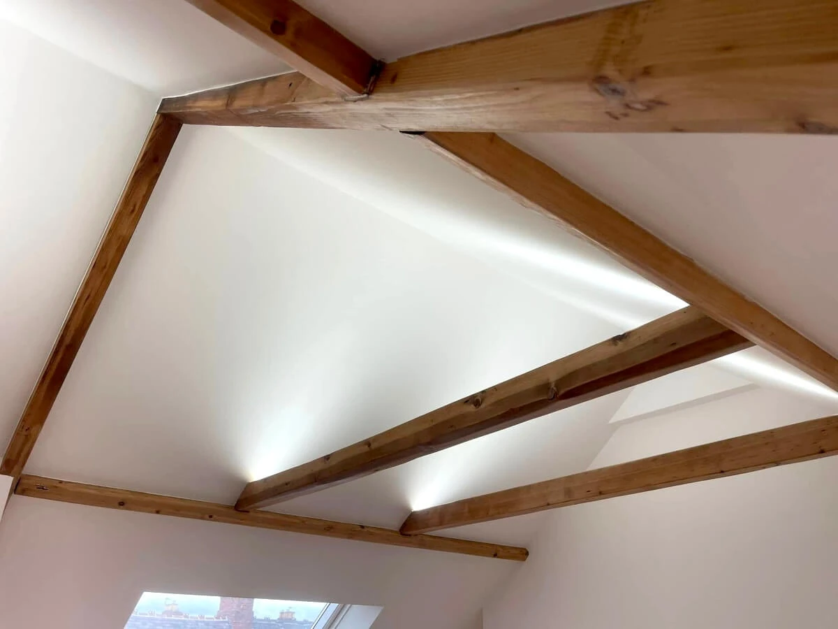 Ceiling painting in Newcastle by Tulip Decor, professional ceiling painters