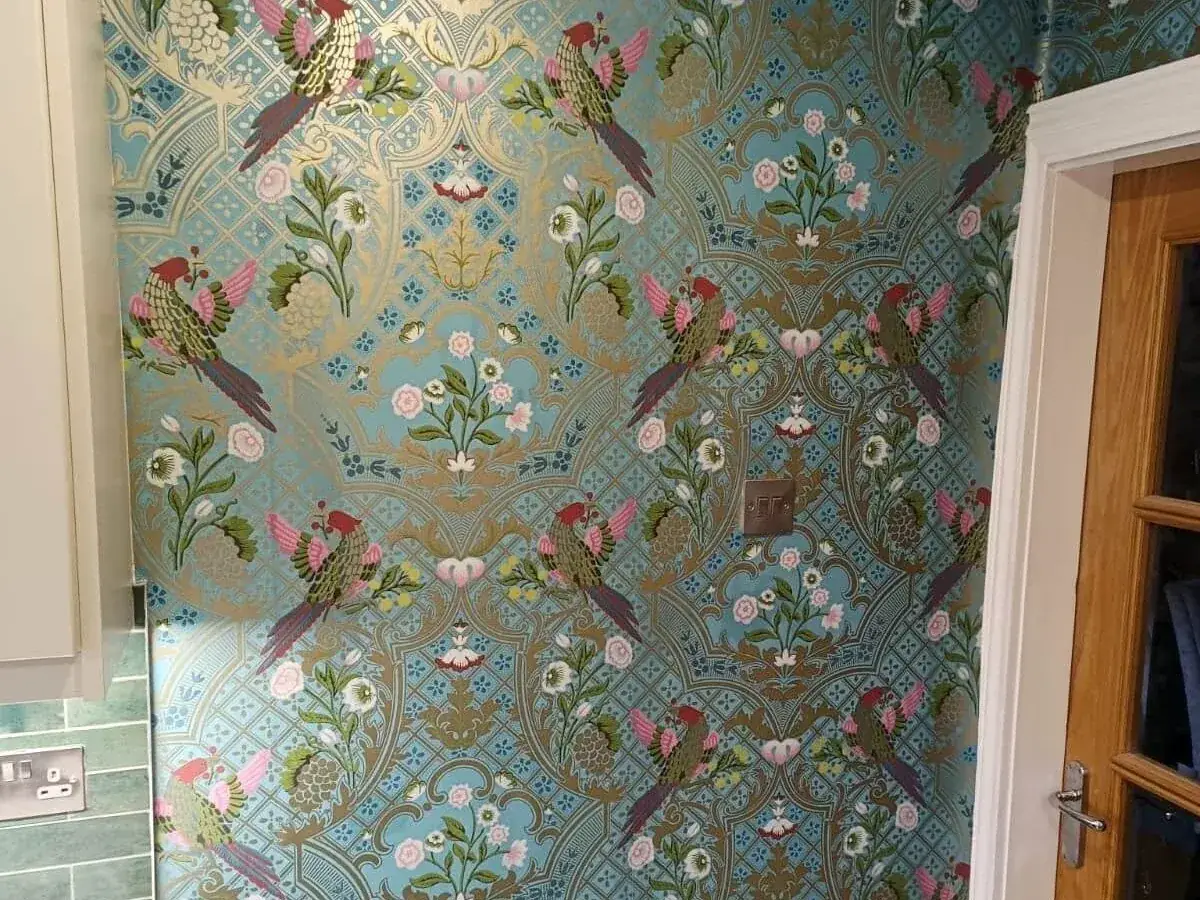 Room wallpapering in Newcastle by Tulip Decor